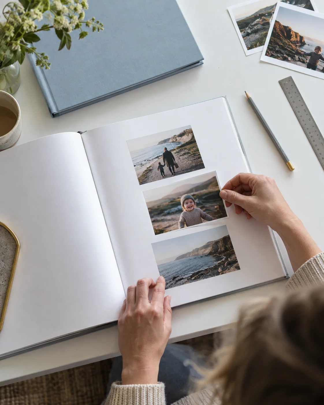 A family photo book, one small chapter at a time