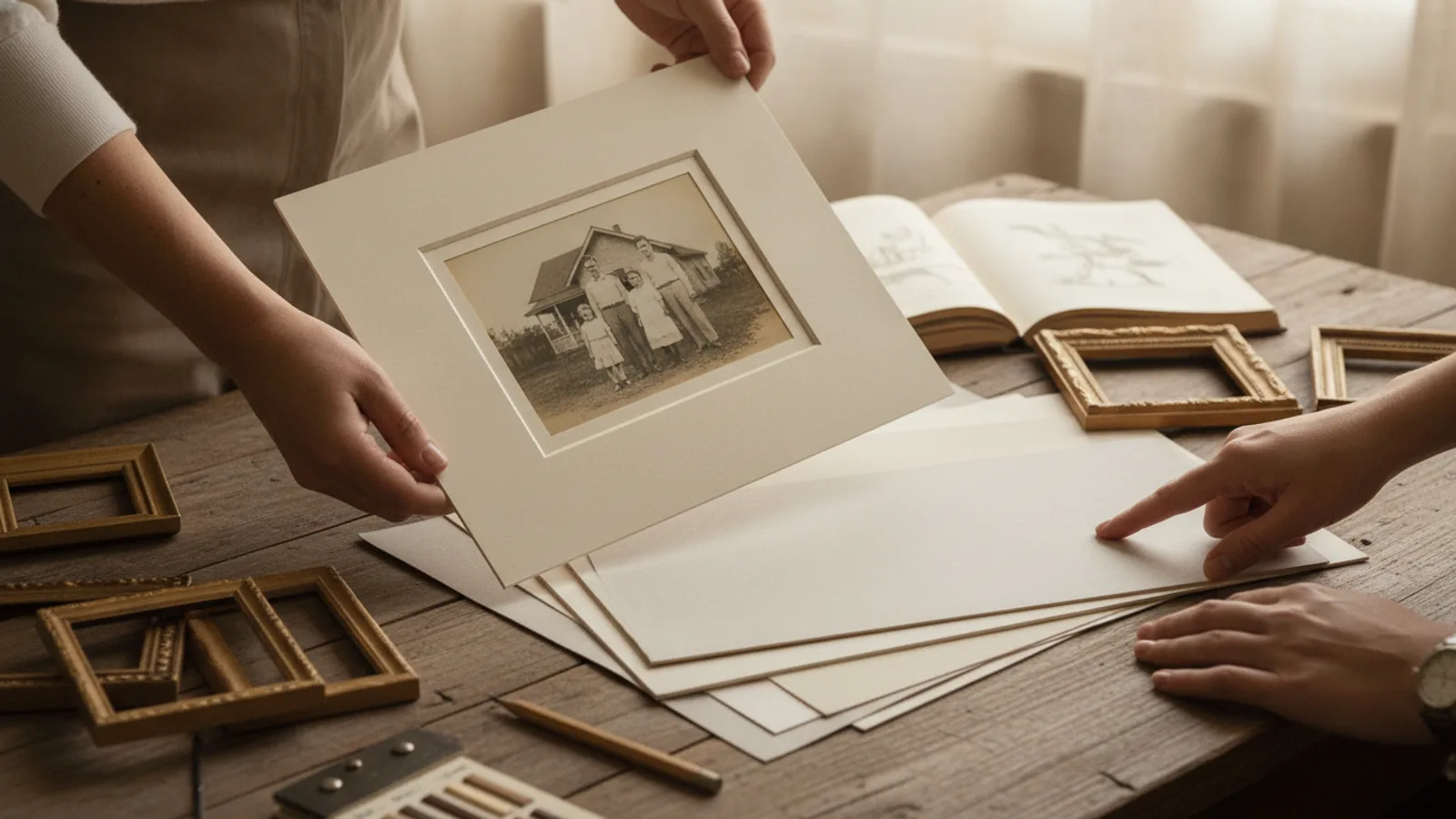 How To Choose A Mount For A Family Photograph