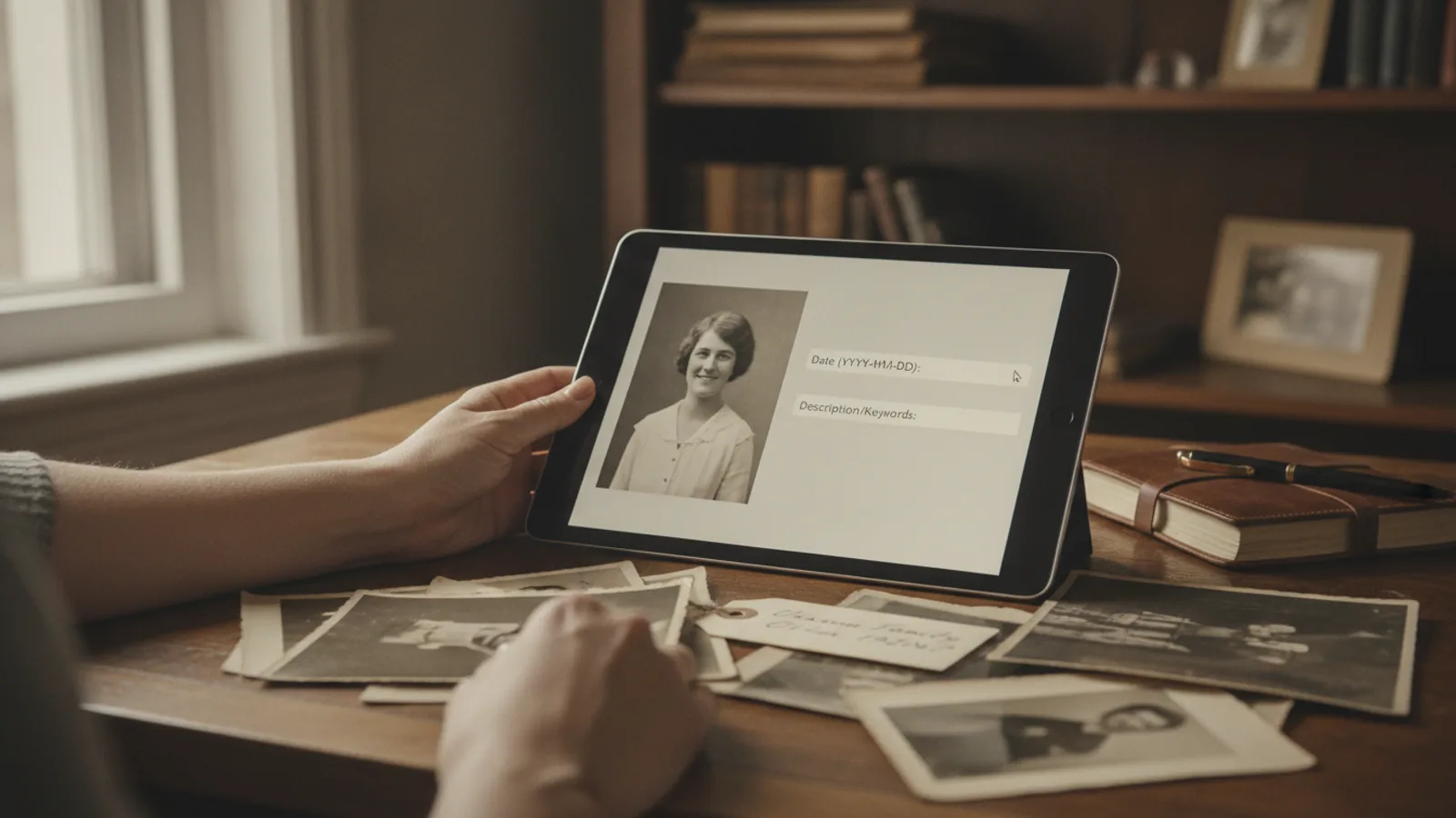 How To Label Digital Copies Of Undated Family Photos
