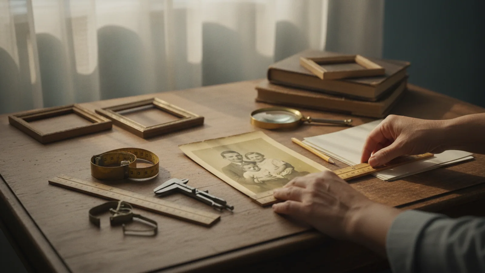 How To Measure A Frame For An Existing Print